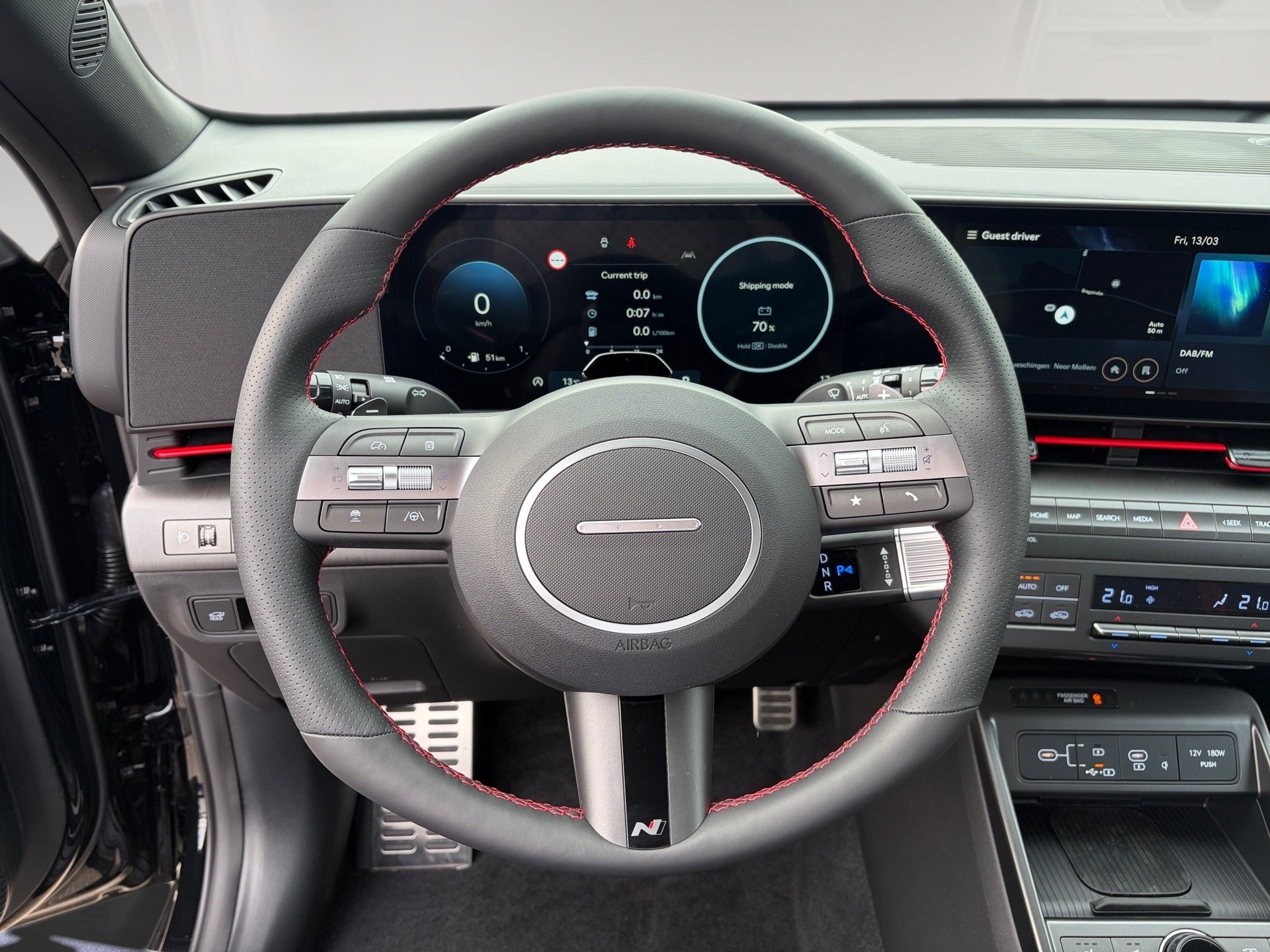 Foto 1 - KONA SX2 1.6L T-GDI N-Line mit Assistenz-Paket, Abyss Black